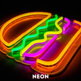 "Hamburger" LED Neonschild