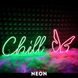 "Chill II" LED Neonschild