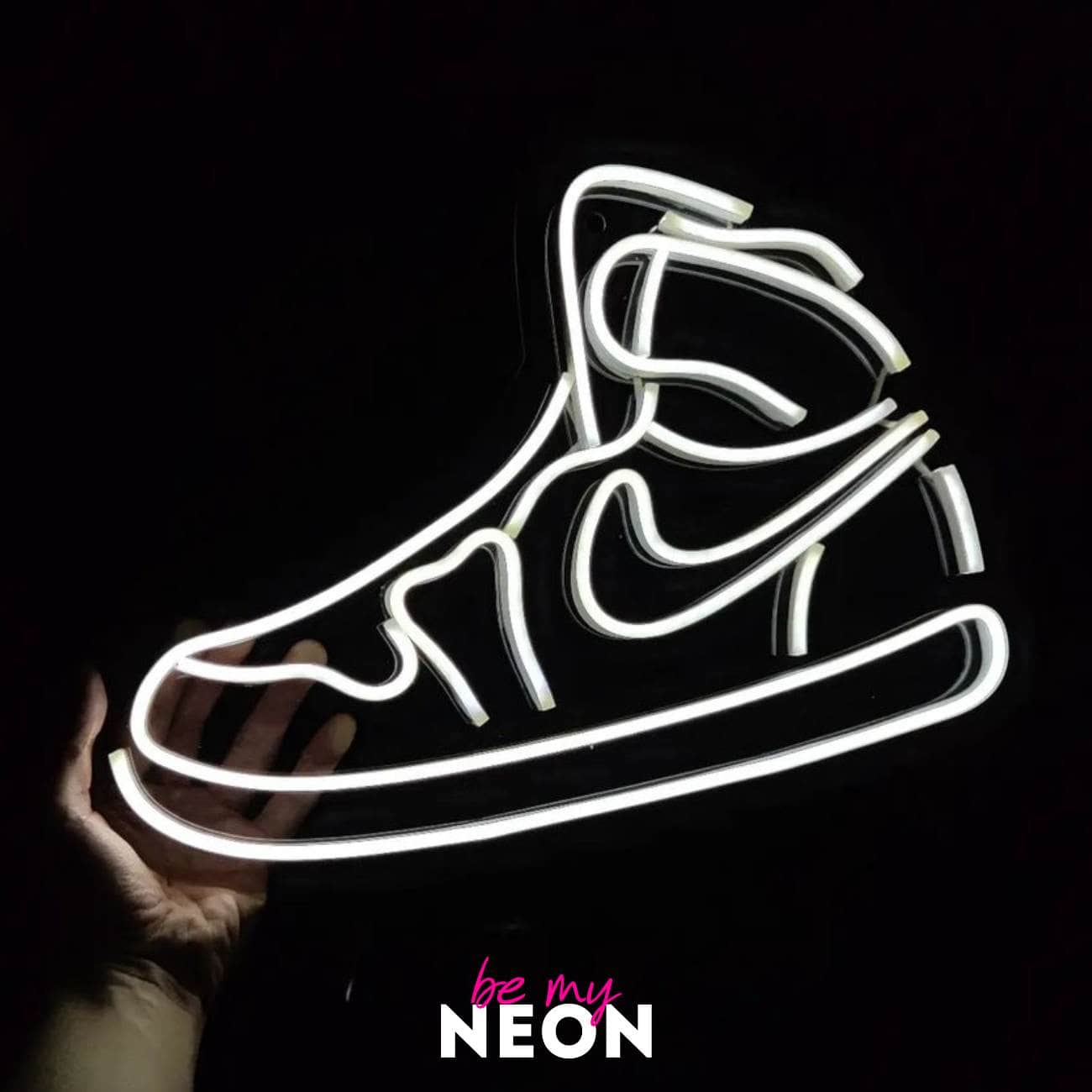 "Nike Schuh" Leuchtmotiv aus LED Neon