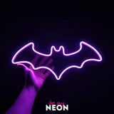 "Fledermaus" Leuchtmotiv aus LED Neon