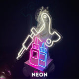 "Tattoo Maschine" LED Neonschild