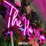 "the hair & beauty" LED Neonschild