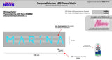 Custom Neon #1117 / 1,40m mit RGB Farbwechsel