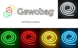 Custom Neon #1984 „Gewobag“-Schriftzug