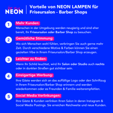 "Obsessed" Leuchtmotiv aus LED Neon