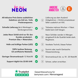 "Better together"  Liebes - Leuchtschrift aus LED Neon