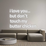 Custom Neon: i love you......