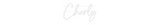 Personalisiertes Neonschild: Charly