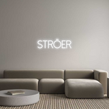 Personalisiertes Neonschild: Ströer