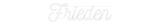 Personalisiertes Neonschild: Frieden
