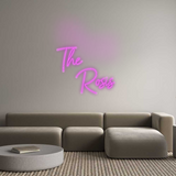 Personalisiertes Neonschild: The
     Ros...
