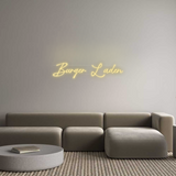 Custom Neon: Burger Shop