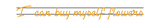 Personalisiertes Neonschild: I can buy mys...
