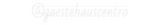 Personalisiertes Neonschild: @gaestehausce...