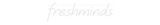 Personalisiertes Neonschild: freshminds