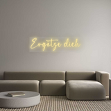 Personalisiertes Neonschild: Ergötze dich