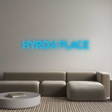 Custom Neon: HYROX PLACE