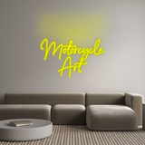 Personalisiertes Neonschild: Motorcycle
Art