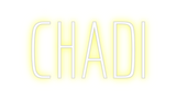 Custom Neon: CHADI