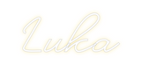 Custom Neon: Luka