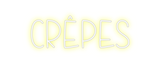 Custom Neon: Crêpes