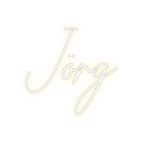 Custom Neon: Jörg