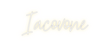 Custom Neon: Iacovone