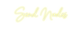 Custom Neon: Send Nudes