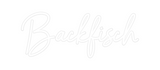 Custom Neon: Backfisch