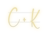Custom Neon: C + K