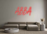 Custom Neon: ABBA