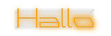 Custom Neon: Hallo