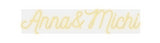 Custom Neon: Anna&Michi