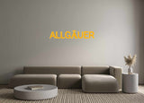 Custom Neon: ALLGÄUER