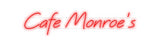 Custom Neon: Cafe Monroe’s