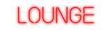 Custom Neon: LOUNGE