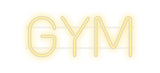 Custom Neon: Gym
