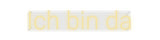 Custom Neon: Ich bin da