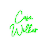 Custom Neon: Casa
 Wilker