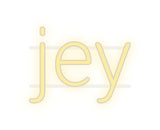 Custom Neon: jey