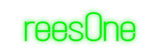Custom Neon: rees0ne