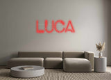 Custom Neon: LUCA