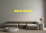 Custom Neon: Will Solar