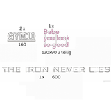 Custom Neon #Folgebestellung GYM10 Logo in 160 cm