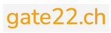 Personalisiertes Neonschild: gate22.ch