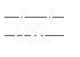Personalisiertes Neonschild: test