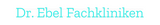 Personalisiertes Neonschild: Dr. Ebel Fach...