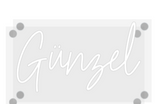 Personalisiertes Neonschild: Günzel