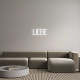Personalisiertes Neonschild: LIEBE