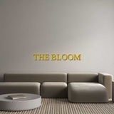 Personalisierte Leuchtreklame: THE BLOOM